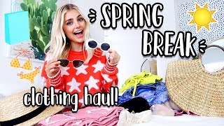 SPRING BREAK CLOTHING HAUL Asos Urban Outfitters amp More [upl. by Immanuel]