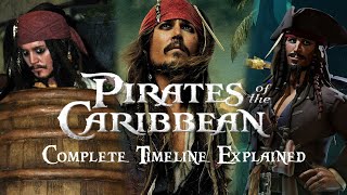 The Pirates of the Caribbean Timeline Explained 2022 ft Sea of Thieves  The SEA [upl. by Anairb]