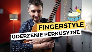 JAK ZROBIĆ UDERZENIE PERKUSYJNE NA GITARZE [upl. by Ezirtaeb]