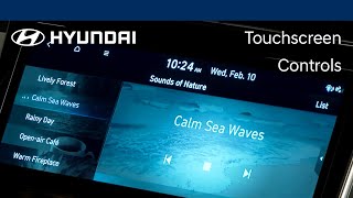 Touchscreen Controls  Hyundai [upl. by Nomaj]