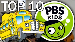 Top 10 PBS Kids Shows [upl. by Ellennahs852]