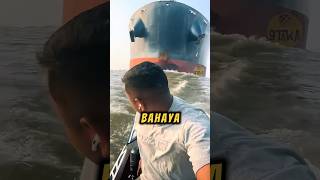 Cowo Ini Lagi Tes NYAWA❗😲 videoviral kapal videoshort [upl. by Irroc]