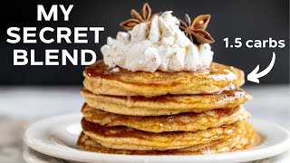 No syrup required KETO PANCAKES with a twist [upl. by Ailaham]