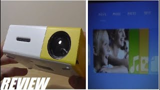 A2000 Mini Projector Unboxing and Review [upl. by Eihtak380]