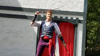 Jacques Ze Whipper Musical Whips 9102023 LIVE at King Richards Faire Carver MA [upl. by Gudren760]