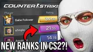 REACTING TO THE NEW RANKS IN CS2 [upl. by Lahpos38]