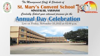 ST MARYS CONVENT SCHOOL SONATALABVNS ANNUAL DAY CELEBRATION  LIVE AT 0200 PM ON 25112022 [upl. by Lawton836]