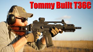 Tommy Built T36C First Shots An American HK G36 [upl. by Vina]