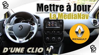 Clio 4  mettre à jour la MediaNAV [upl. by Nylekoorb969]