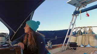 Sailing Across An Ocean ON A 45YR OLD SAILBOAT  Crossing The Atlantic Pt 2 98 [upl. by Yanat]