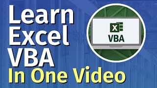 Excel VBA Tutorial for Beginners  Excel VBA Training  FREE Online Excel VBA course [upl. by Ecertap]