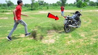 Riding Bike Without Driver😱  फिर जो हुआ देख कर आपके होश उड़ जायेंगे  Crazy Experiment [upl. by Gardell]