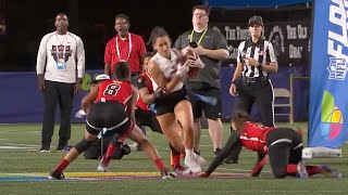 Womens Flag Football Championship USA vs Mexico  2022 World Games [upl. by Carlen]