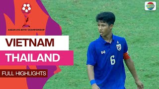 🔴 VIETNAM U16 vs THAILAND U16 SEMIFINAL PIALA AFF U16 2024  CUPLIKAN GOL [upl. by Aicil]