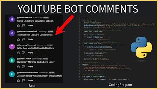 Using Python Code to find YouTube Bots [upl. by Hamimej]