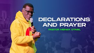 Declarations and Prayer  Pastor Mensa Otabil [upl. by Ettenuahs]