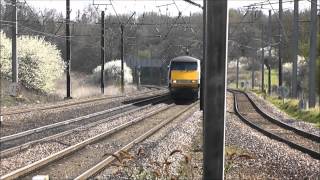 Trains at Brookmans Park 110412 [upl. by Cykana]