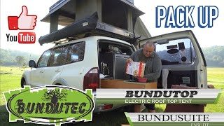 Bundutec Camp Setup Pack Up Demonstration including Bundusuite and awning cover [upl. by Love763]