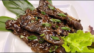 Korean  Hawaiian Style Ribs  Kalbi [upl. by Ycrep618]