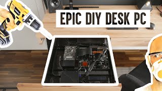 How to make a desk PC for adults DIY desk PC [upl. by Keverian751]