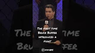 How Bruce Buffers UFC intros have changed [upl. by Bonnice]