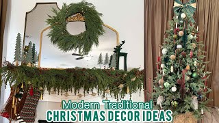 2024 Christmas Tree amp Mantle Decorate With Me 🎄 Christmas Fireplace Decorating Ideas 2024 [upl. by Dorsy]