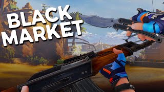 NEW BLACK MARKET SKINS WORTH IT in VALORANT [upl. by Ybsorc235]