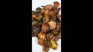 Crispy Honey Balsamic Brussel Sprouts [upl. by Sybil]