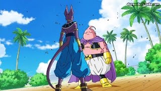 Beerus vs Majin DBS Buu HD [upl. by Sabsay624]