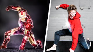 We Tried Marvel Stunts In Real Life  Challenge [upl. by Tihw]