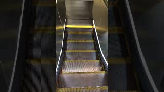 Escalator at Downsview Park in Toronto Canada TTC amp GO [upl. by Shannah811]