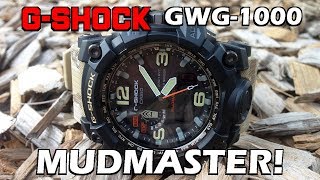 Casio GShock Mudmaster GWG1000DC1A5 Review  Perth WAtch 74 [upl. by Illac]