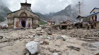 Watch exclusive video of Kedarnath after 10 days of flood fury [upl. by Brindell852]