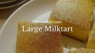 Large Milk tart [upl. by Kama71]