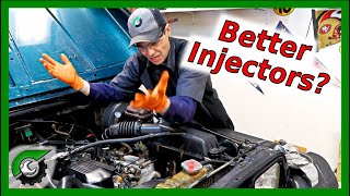 Better Fuel Injectors 4 hole VS 1 hole [upl. by Eelasor]