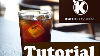 Come fare un caffè ESTRATTO A FREDDO cold brew coffee  Koffee Consulting [upl. by Nuawad]