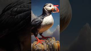 Puffin Bird 🐦youtubeshorts shorts ytshorts youtube short facts trending 1208 [upl. by Nickles884]