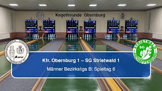 Kegelfreunde Obernburg 2  SG Strietwald 1  Mix Bezirksliga B [upl. by Bunker754]