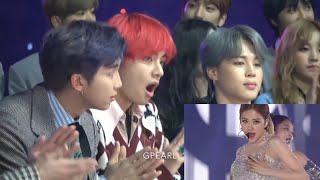 181201 BTS Reaction to BLACKPINK  DDUDUDDUDU  MMA 2018 [upl. by Coyle]