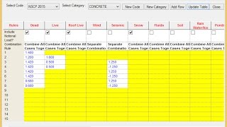 STAADPro  Creating your Auto Load Combination Generators [upl. by Trevethick641]