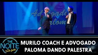 Murilo Coach e Advogado Paloma dando palestra  The Noite 171219 [upl. by Davena434]