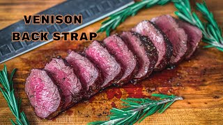 Venison Back Strap On A Pit Boss Pellet Grill [upl. by Einnek]