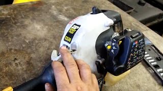 ryobi cs30 trimmer carburetor adjustment [upl. by Billye]