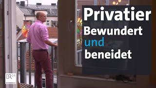 Privatier sein Wie ist das  Abendschau  BR24 [upl. by Eniluap]