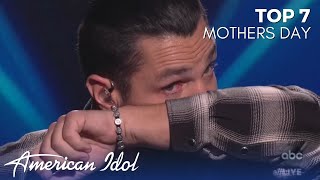 Chayce Beckham GETS EMOTIONAL With His Beautiful Original Song For His Mom [upl. by Enaj]