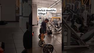 Deficit deadlifts🤜🤛 shorts ytshorts ytshortsvideo deadlifts gym fitness strength [upl. by Tomaso]