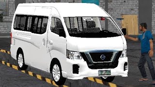 Nissan NV350 Urvan Premium BUSSID MOD [upl. by Linkoski]