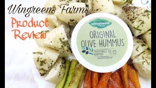 Wingreens Farms Hummus amp Gourmet Sauces  Product Review  My Plate Review [upl. by Rica]