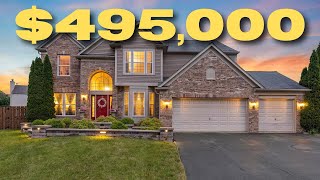 STUNNING 2 Story Home in Bolingbrook Illinois  Moving To Chicago Suburbs [upl. by Hewett]