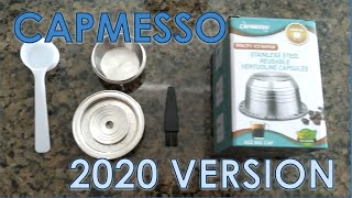 Capmesso 2020 Reusable Coffee Capsule  Nespresso Vertuoline [upl. by Jenn390]